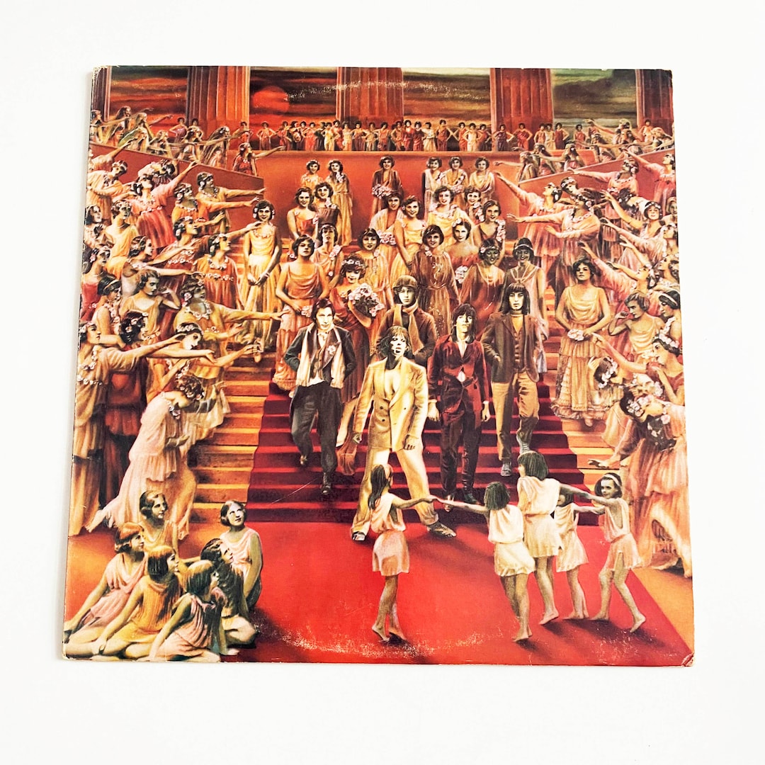 Vintage Rolling Stones It's Only Rock 'n Roll LP Record