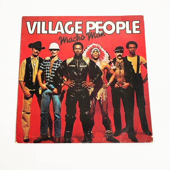 Vintage Village People Macho Man LP Record Vinyl Album 70s Dance