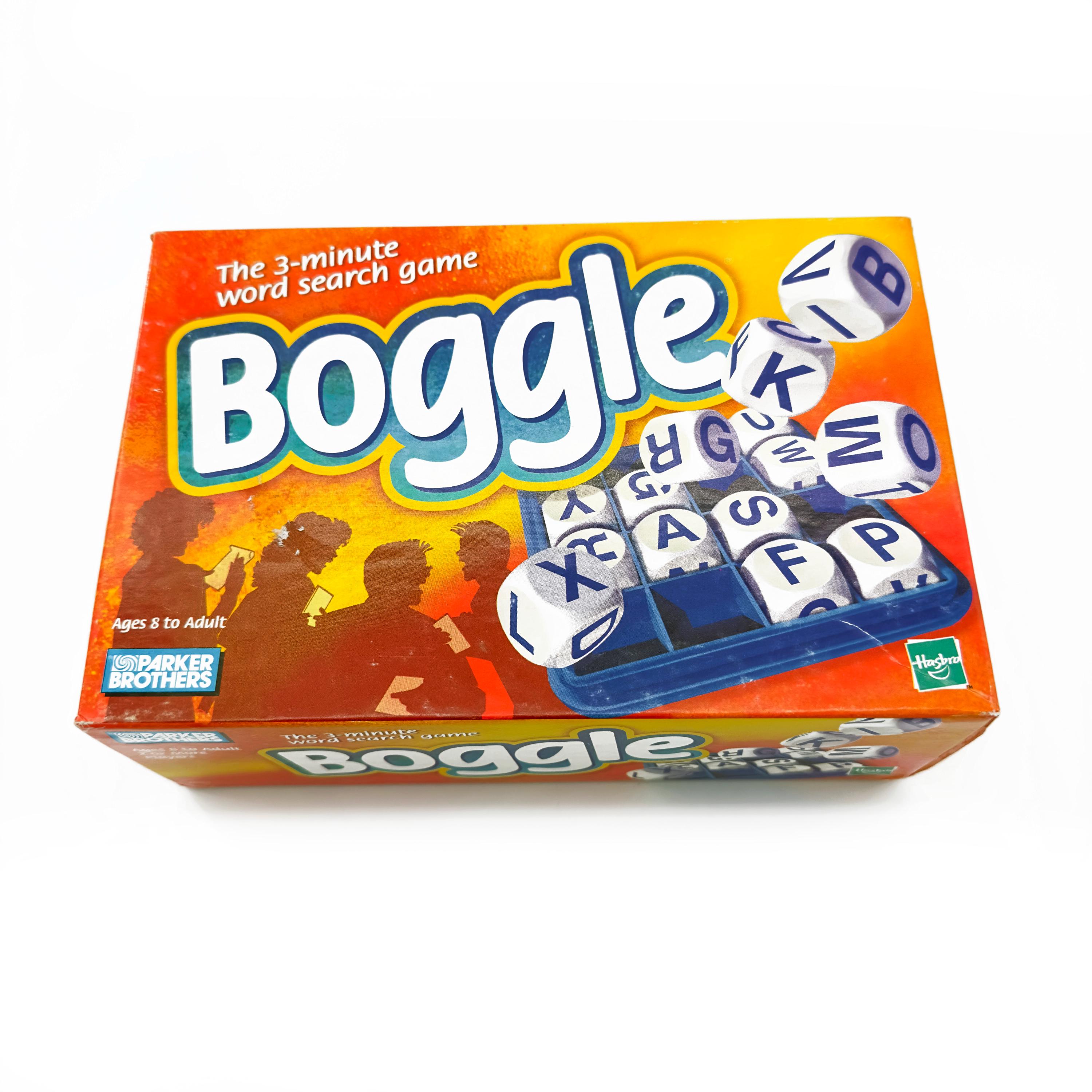 Vintage Boggle Board Game Complete 1999 90s Word Game Parker Brothers