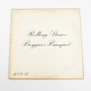 Vintage Rolling Stones Beggars Banquet LP Record Album Vinyl Original 1968 60s 1960s