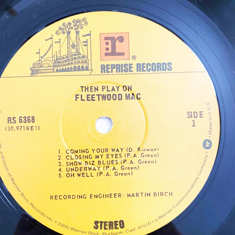 Vintage Fleetwood Mac Then Play on LP 1969 Record Album Vinyl | Etsy
