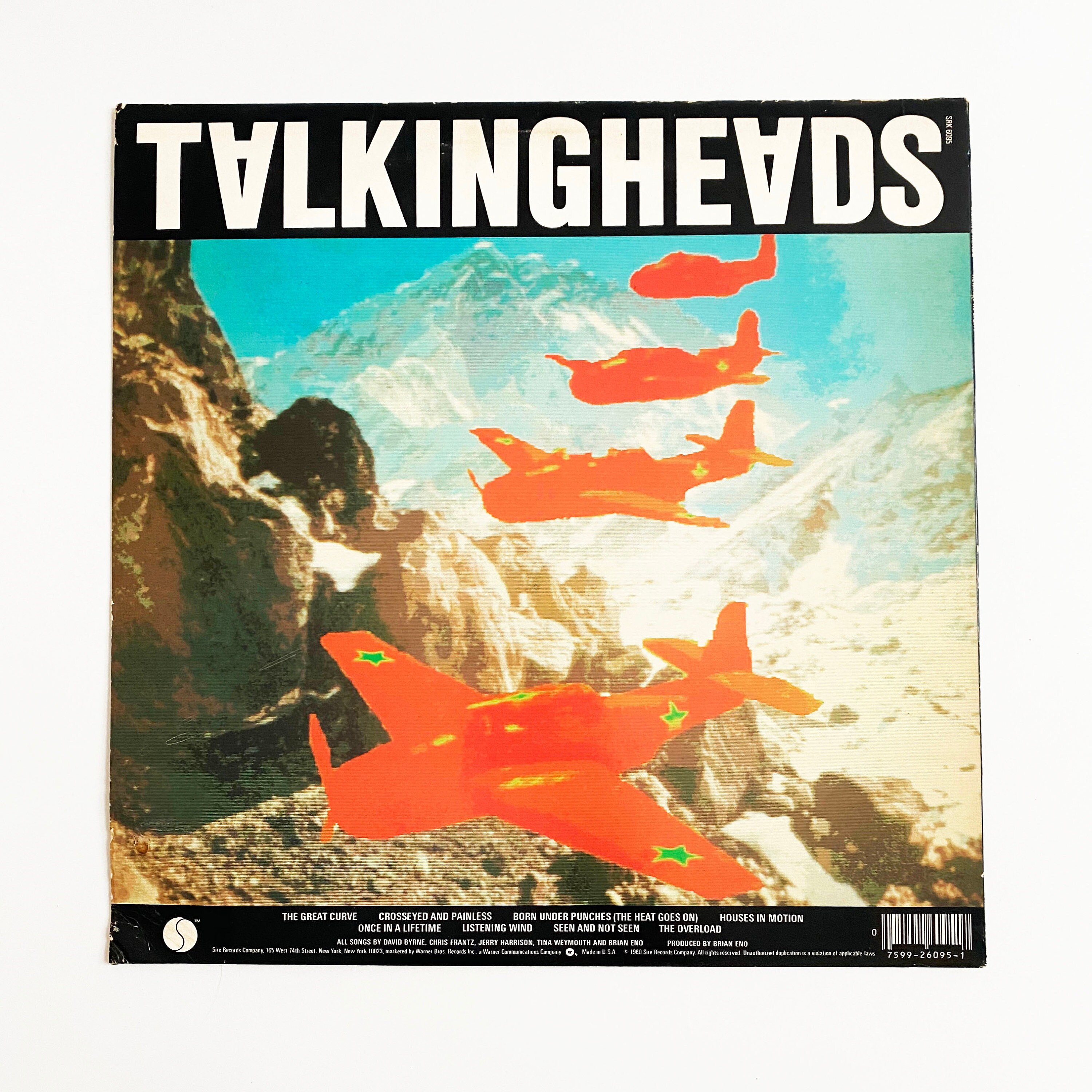 Vintage Talking Heads Remain in Light LP Record Vinyl Album