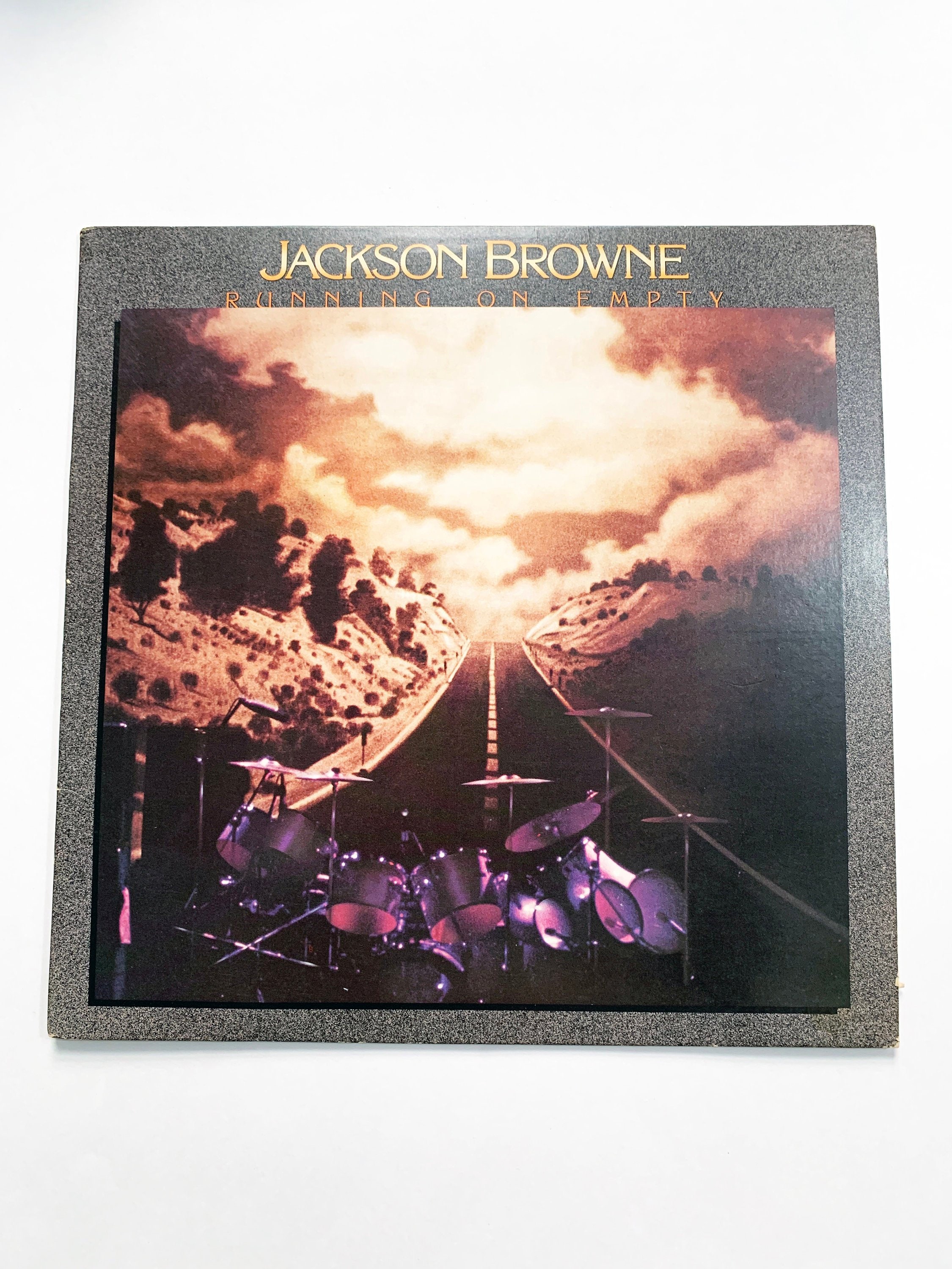 Vintage Jackson Browne Running on Empty Album Vinyl LP Record 12