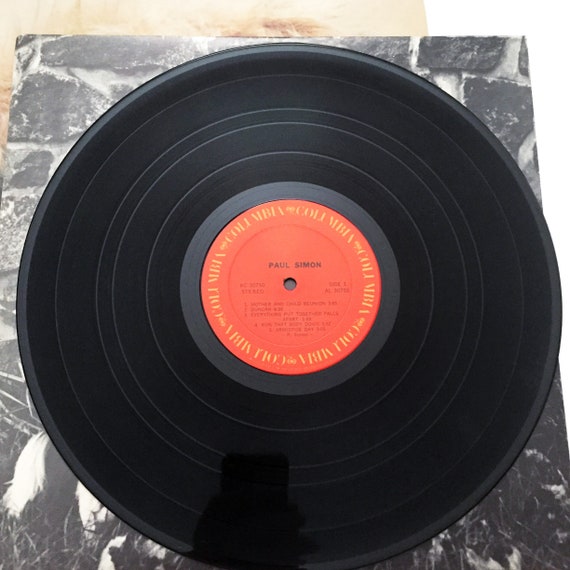 Vintage Original Paul Simon Self Titled LP With Liner Record Album