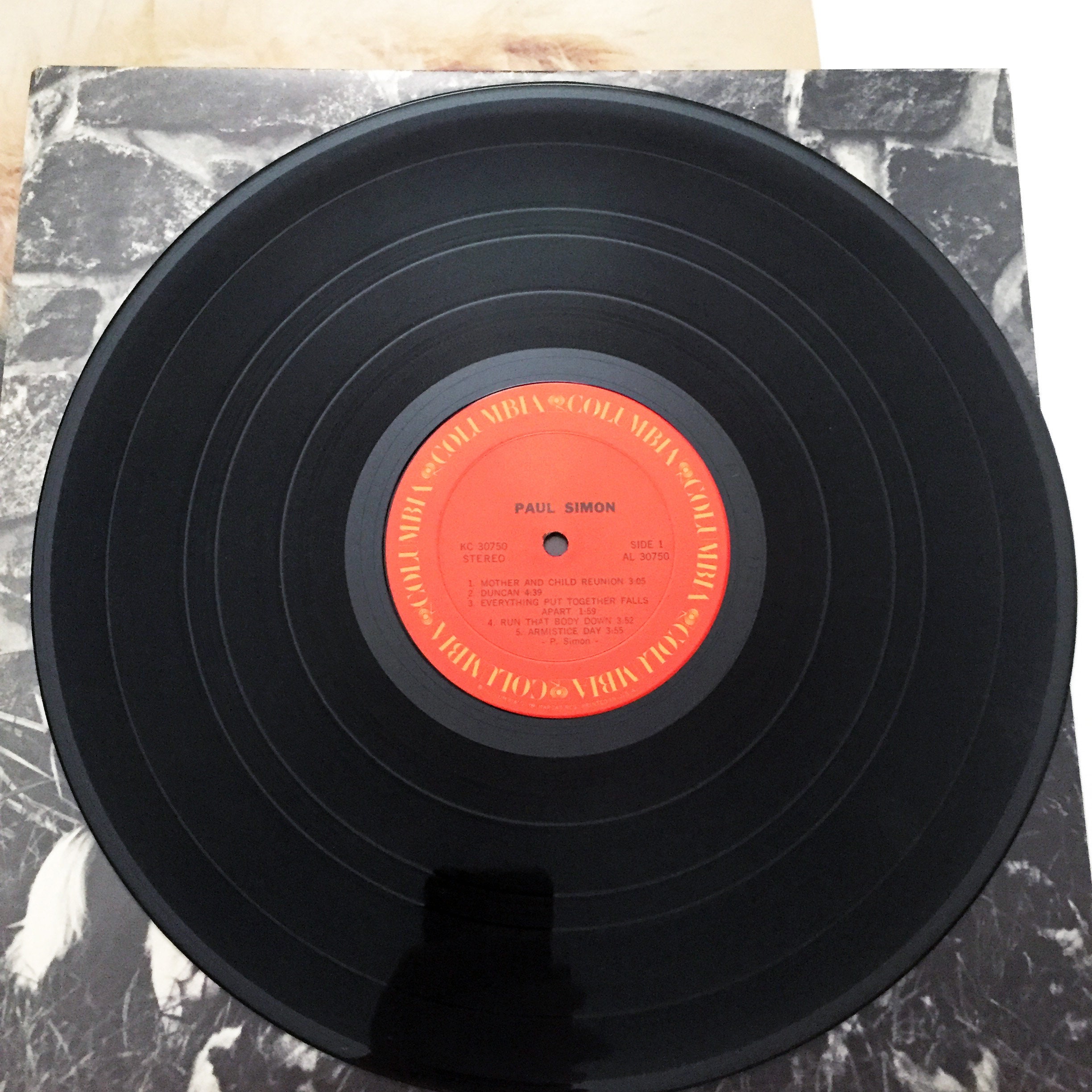 Paul Simon LP レコード Vintage Original Paul Simon Self Titled LP With Liner Record Album