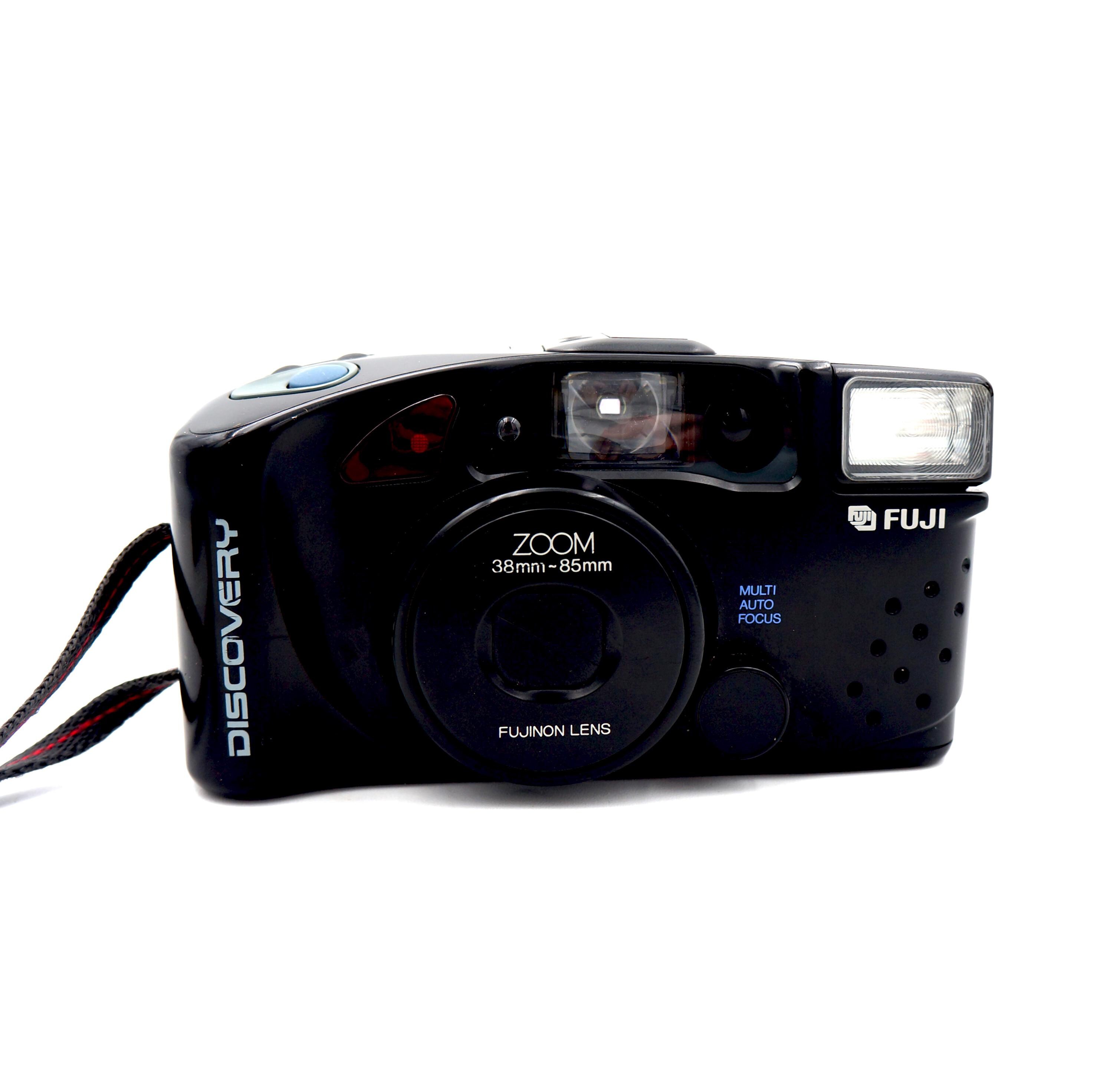 Vintage Fuji Discovery 900 Zoom Plus 35 Mm Film Camera 35mm Point