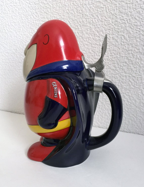 『Budman Beer Stein ヴィンテージ　コレクターズエディション』 Vintage Budweiser Bud Man Beer Stein 1989 Ceramic Collectors