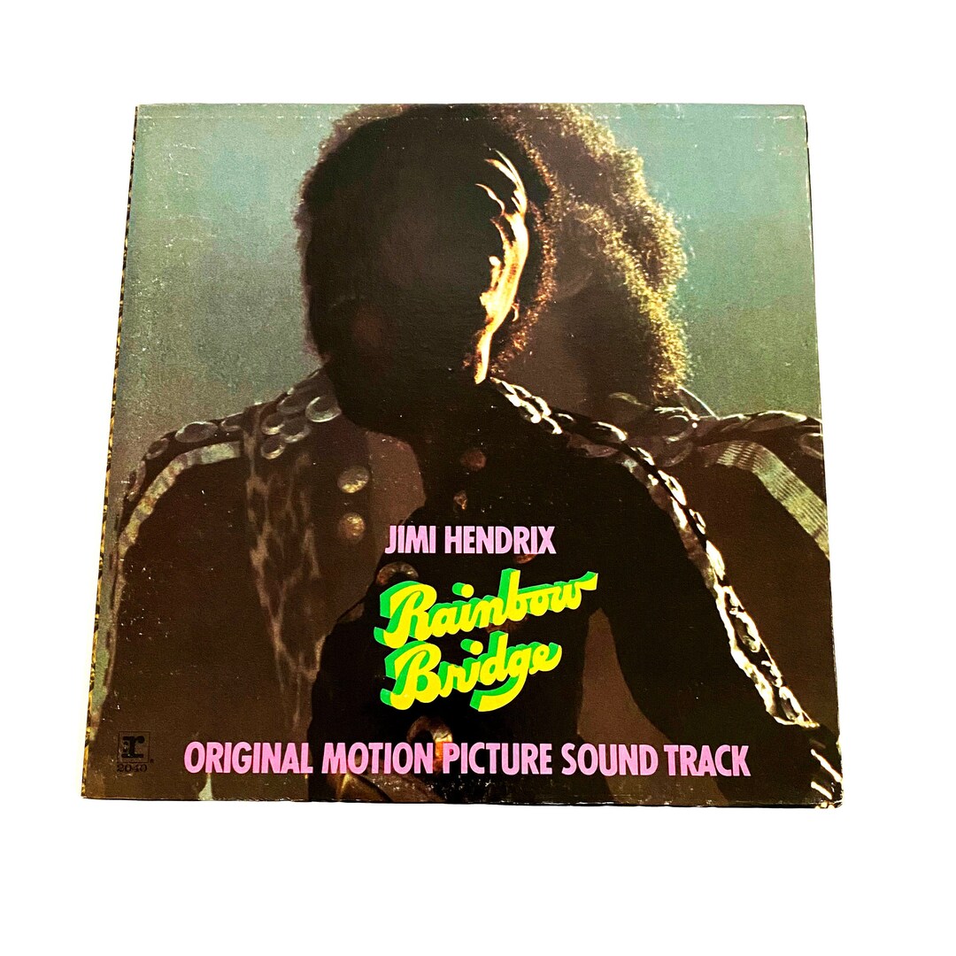 Vintage Jimi Hendrix Rainbow Bridge Soundtrack 12