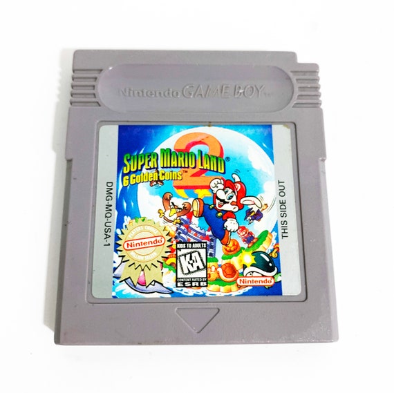 Nintendo Gameboy Super Mario Land 2 - Etsy