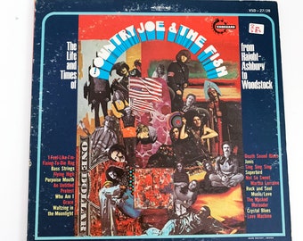1971 The Life and Times of Country Joe And The Fish Vinyl Album Record LP