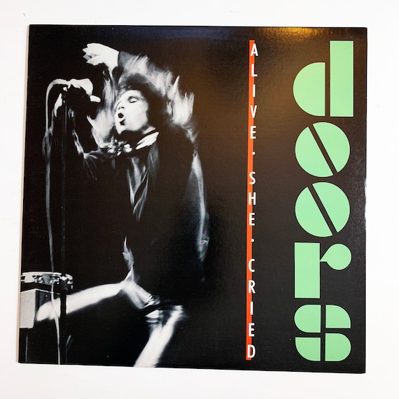Original The Doors Alive She Cried Live Album Vinyl Record
