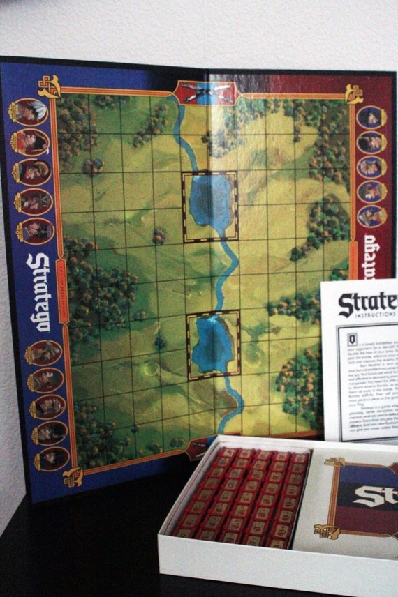 Vintage Stratego Board Game by Milton Bradley 100% Complete 1980s Games 80s  Toys Military 