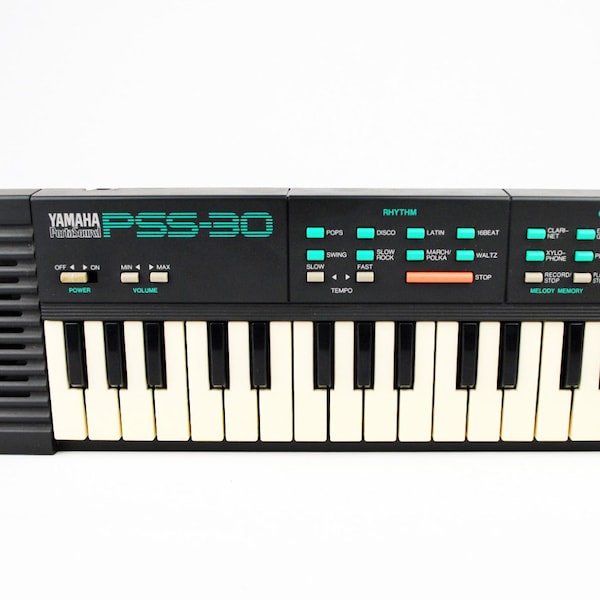 Vintage Yamaha PSS-30 80s Music Synth Keyboard Circuit Bending Bend Synthesizer