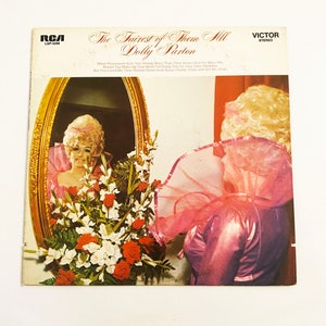 Vintage Dolly Parton The Fairest Of Them All LP Record Vinyl Album 1970 1970s 70s Country