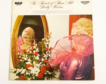 Vintage Dolly Parton The Fairest Of Them All LP Record Vinyl Album 1970 1970s 70s Country