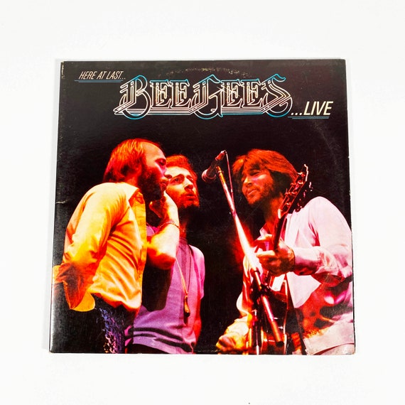 Bee Gees Here at Last Live LP (1970s Disco Vinyl Record) - Etsy