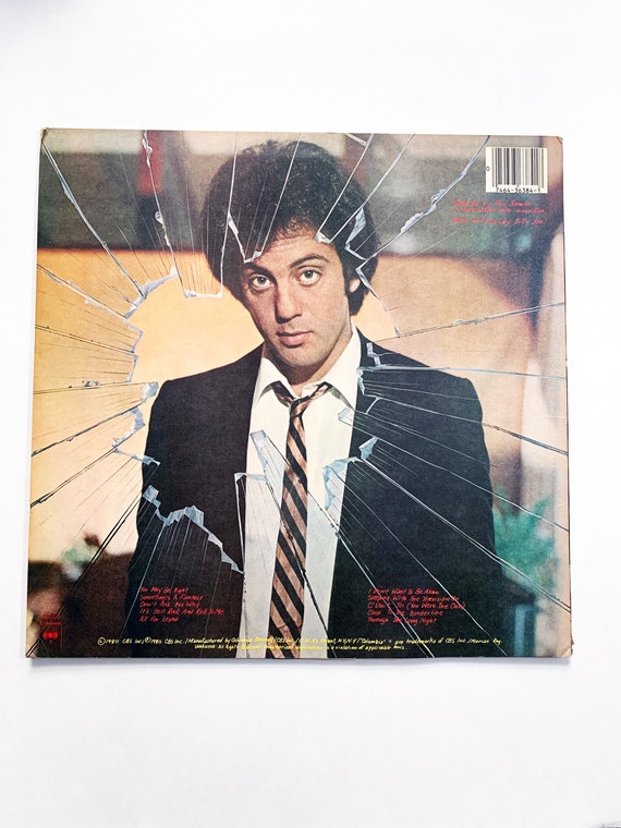 Vintage Billy Joel Glass Houses LP Album Record Vinyl Excellent