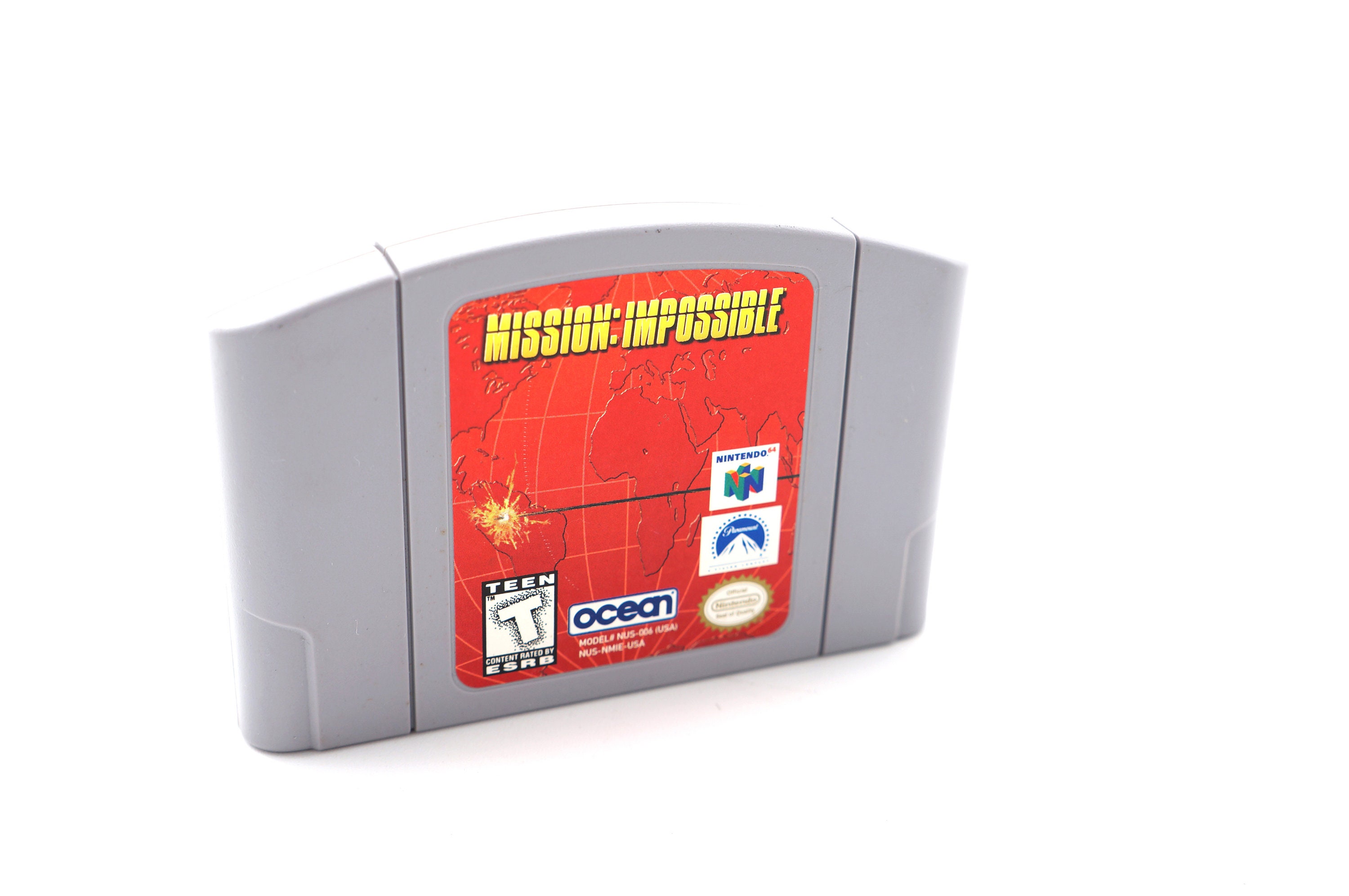 Vintage N64 Mission Impossible Nintendo 64 Tested Excellent Very