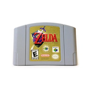 Vintage The Legend of Zelda Ocarina of Time Nintendo 64 Tested Excellent Very Clean N64 Video Game