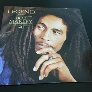 Vintage 1984 Legend The Best Of Bob Marley And The Wailers LP Vinyl Record LP Greatest Hits Reggae 12&quot; Album
