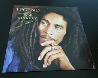 Vintage 1984 Bob Marley 'Legend' LP - Reggae Greatest Hits Vinyl Album