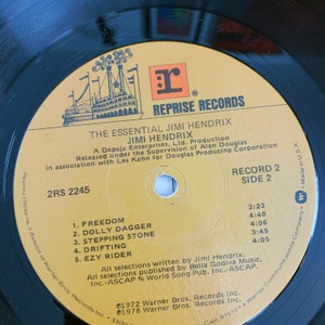Vintage the Essential Jimi Hendrix 12 LP Record Vinyl Album Vinyl Rock ...
