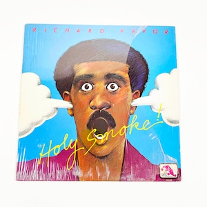 Vintage Richard Pryor Holy Smoke Album Standup Comedy LP Record Vinyl 12&quot; 1976