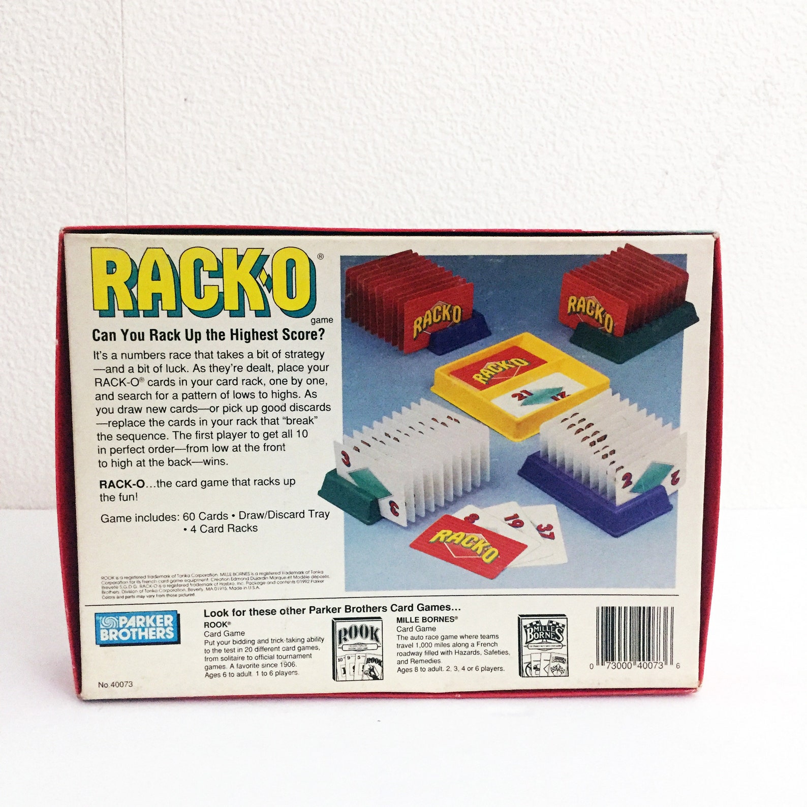 Vintage Racko Card Game Board Game by Parker Brothers Etsy