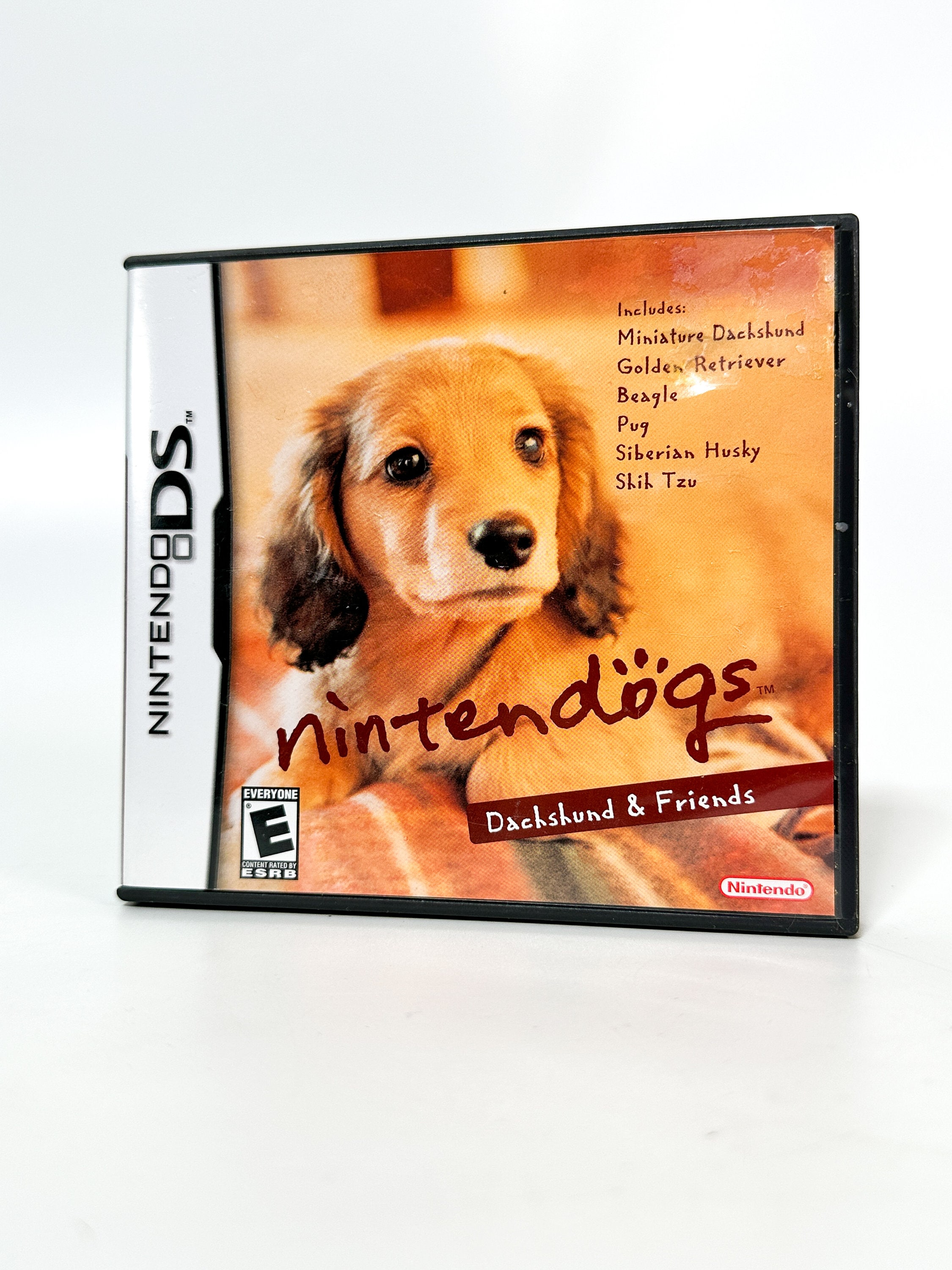 Vintage Nintendo DS Nintendogs Dachshund & Friends Dog Video Game ...