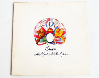Queen A Night at the Opera Rare Fully Signed Album Replica Artwork