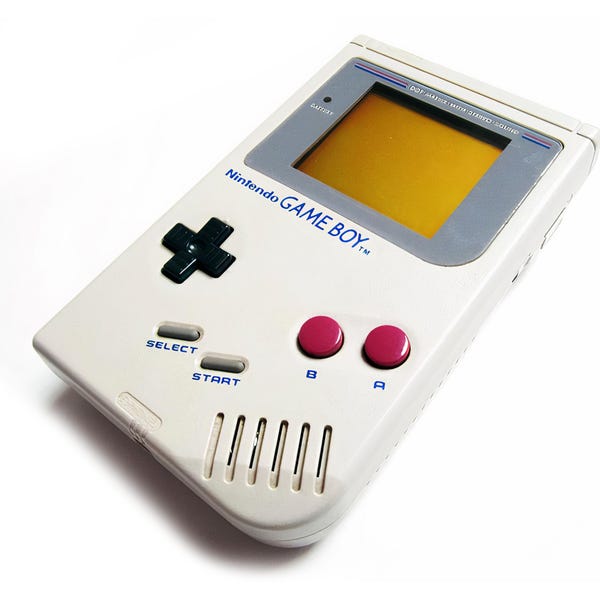 Vintage Original Nintendo Gameboy Working Game Boy 1989 Gray 1980s Video Game Handheld DMG-01