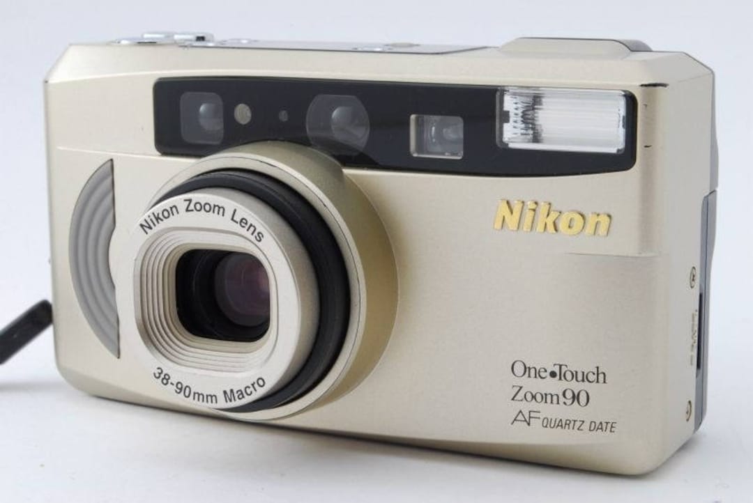 Vintage Nikon Zoom 90 One Touch AF 35mm Point Shoot Film Camera Tested