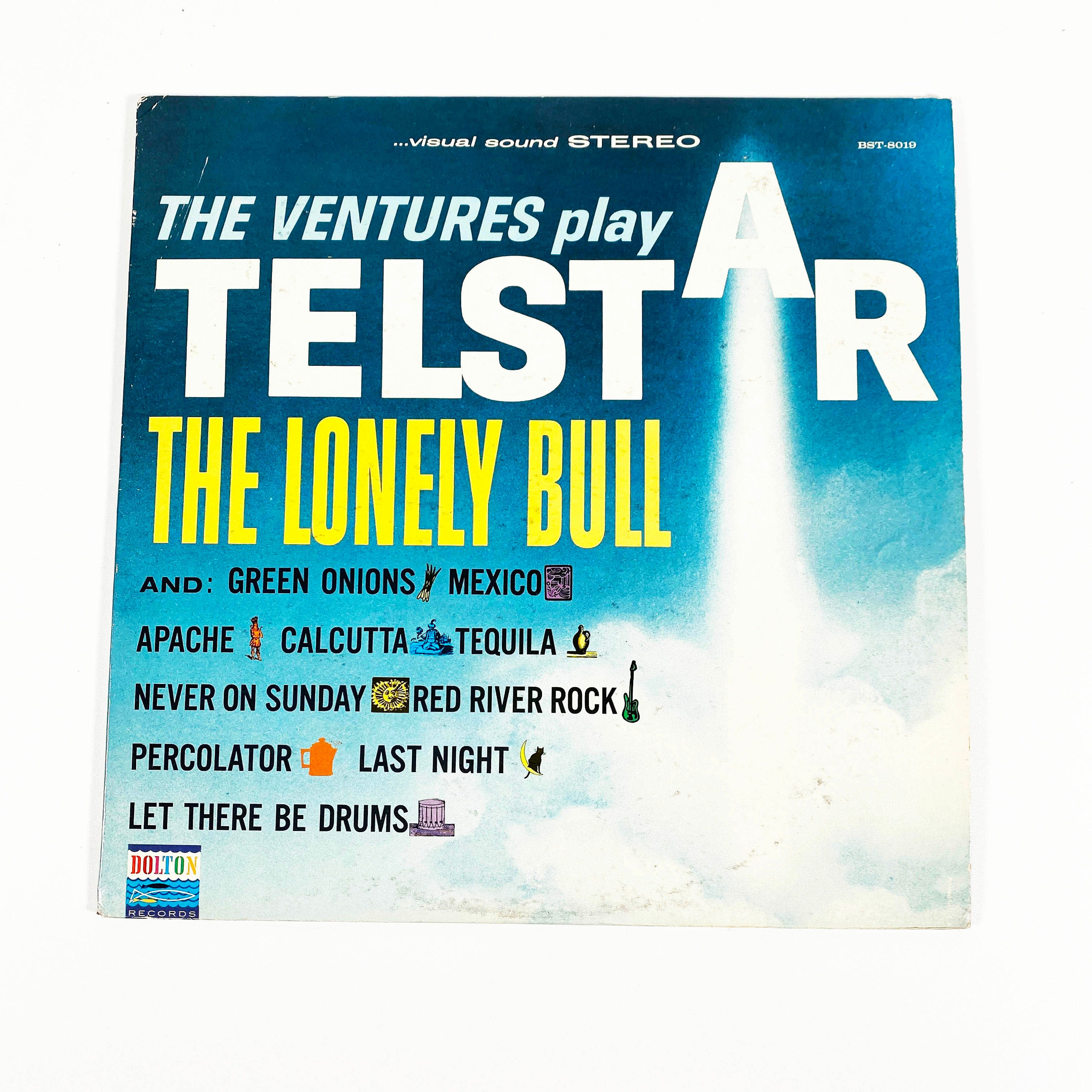 Vintage the Ventures Play Telstar and the Lonely Bull Vinyl LP