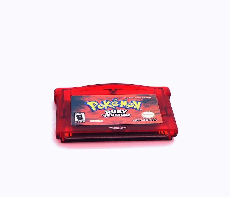 Authentic Nintendo Pokemon Ruby Version Game Boy Advance GBA Video Game ...