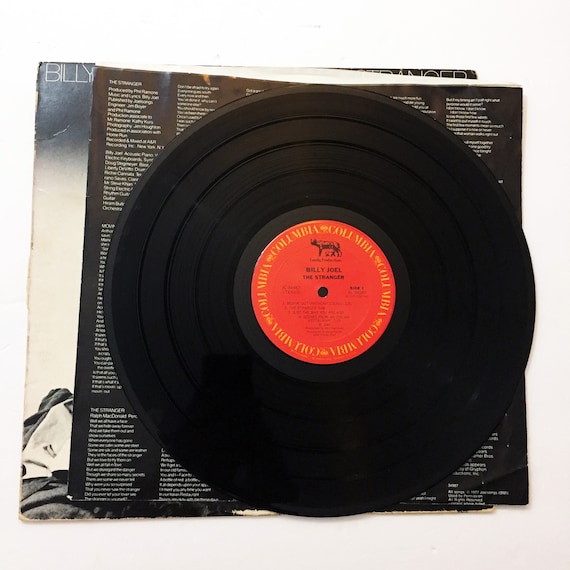 Vintage Billy Joel the Stranger LP Album Record Vinyl 1977