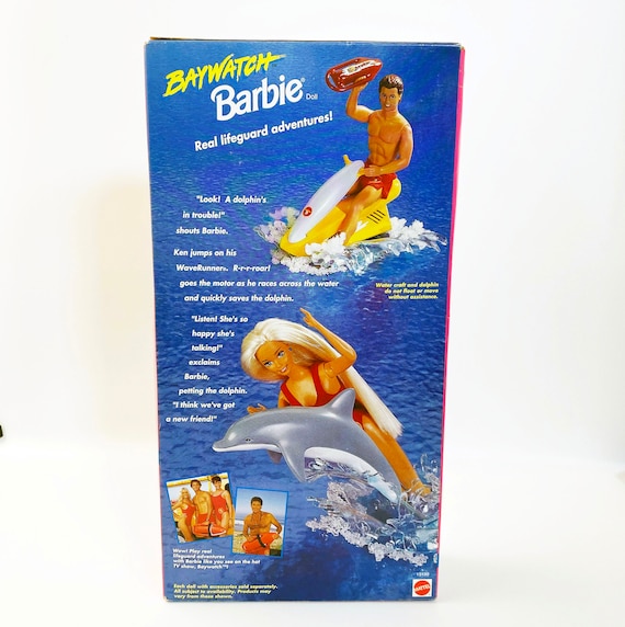 RARE Vintage Baywatch Barbie Lifeguard Sealed and Brand New in Box 1994 Etsy UK