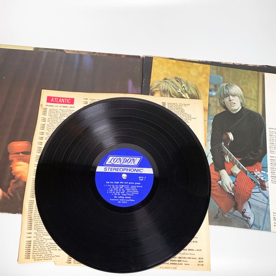 Vintage Rolling Stones Big Hits High Tide and Green Grass LP