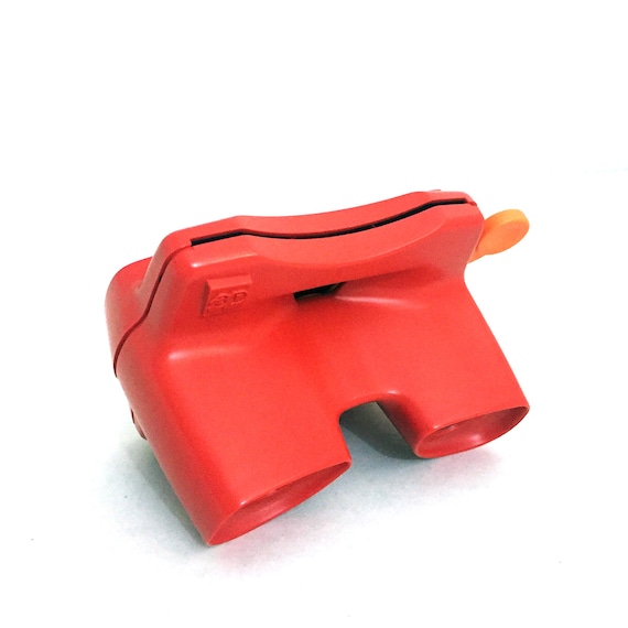 Vintage 1980s View Master 3D Toy in Red Viewmaster View Master 90s Vintage 1980s View Master 3D Toy in Red Viewmaster View Master 90s