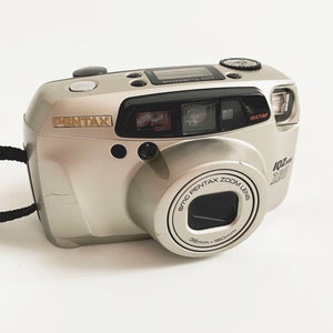 Vintage Pentax IQ Zoom 160 Camera 35mm Film Point and Shoot Camera 38mm-160mm Lens Espio