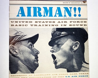 United States Air Force 7インチレコード Vintage Airman United States Air Force Basic Training in Sound