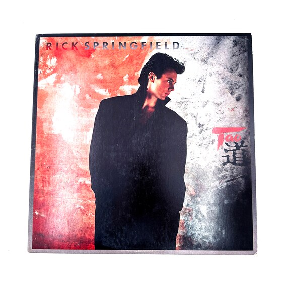 Rick Springfield Tao LP Record: Iconic 1985 Pop Rock Album