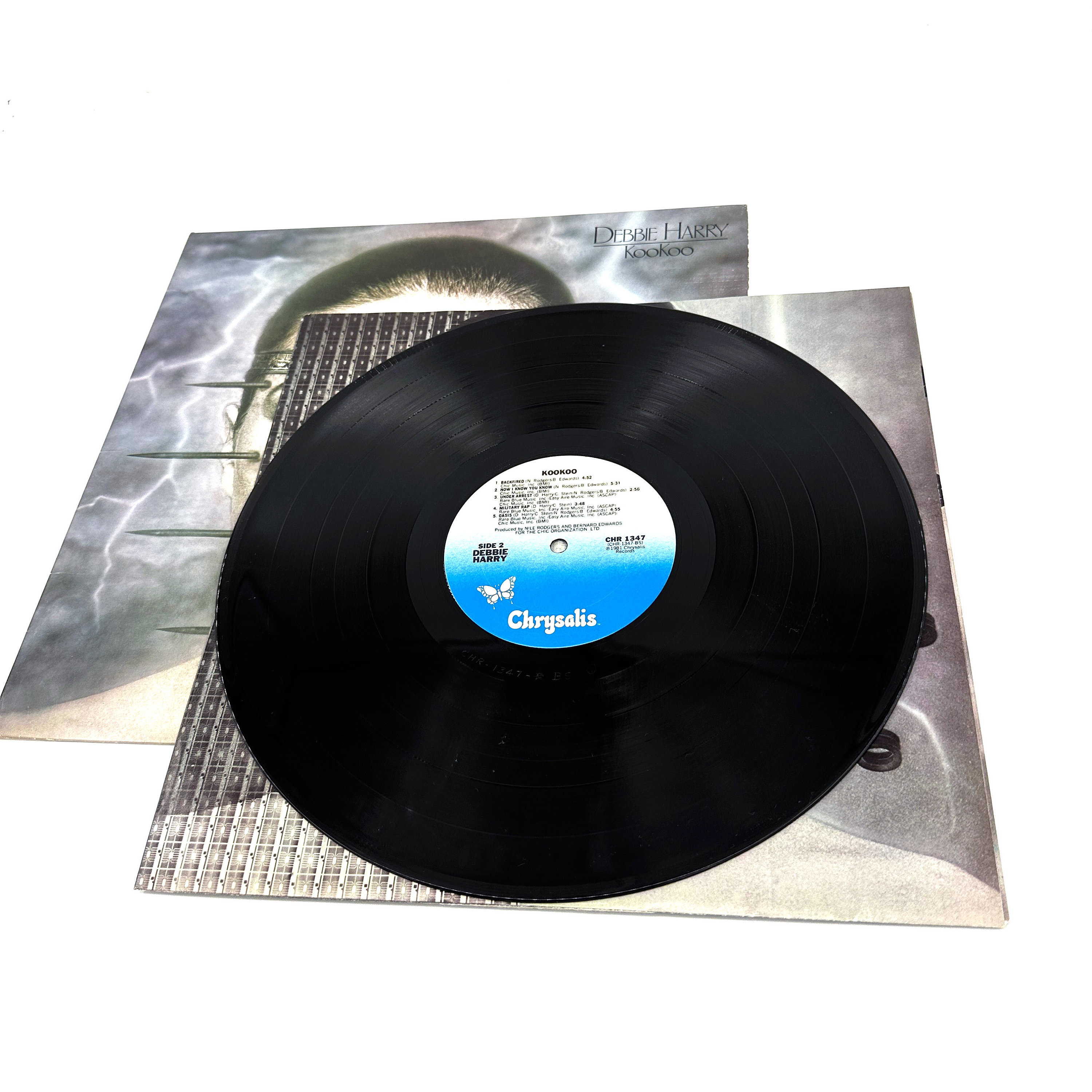 Vintage Debbie Harry Kookoo Record LP Vinyl Album 12" Original 1981 80s ...