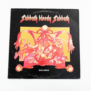 Vintage Black Sabbath Sabbath Bloody Sabbath 1973 LP Record Album Vinyl 1970s Ozzy