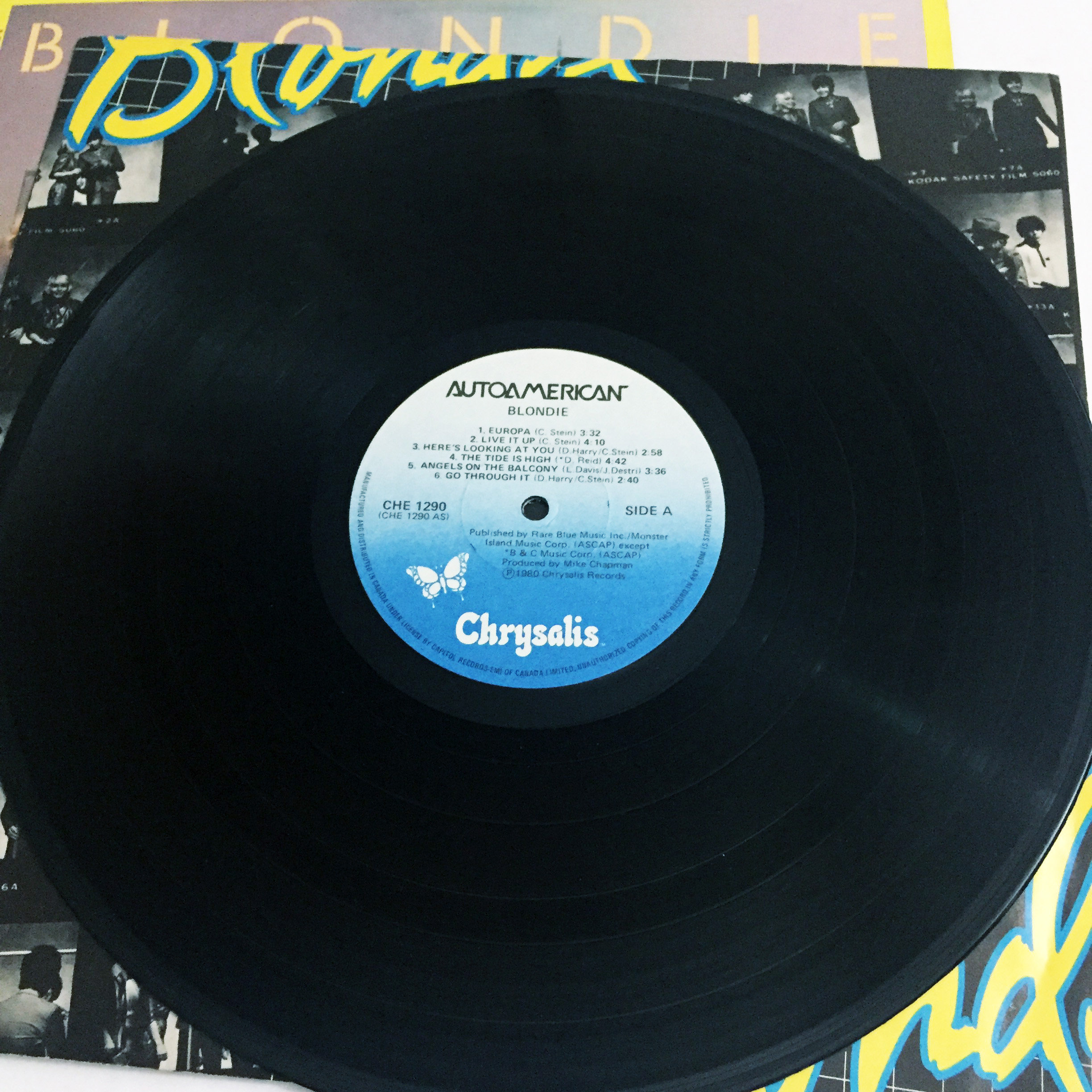 Vintage Blondie Autoamerican LP Vinyl Record, 1980 - Etsy