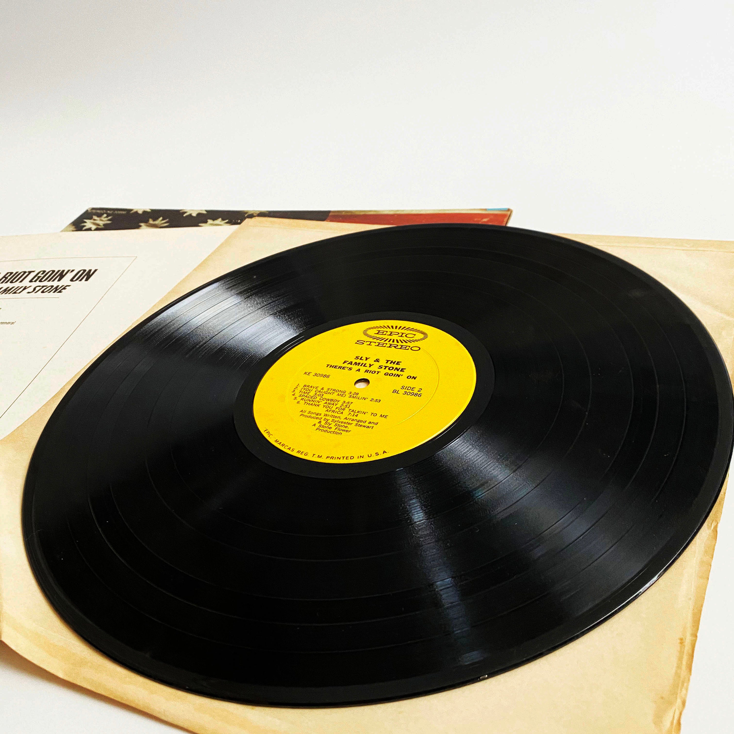 Vintage Sly and the Family Stone There's A Riot Goin' on Original