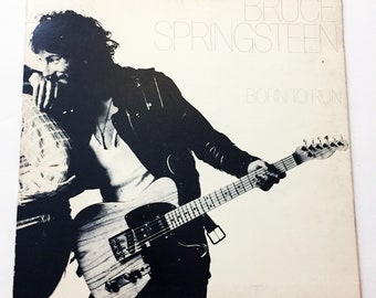 Vintage Bruce Springsteen Born to Run 1975 Vinyl LP Record Vinyl Album 33795 1970s 70s