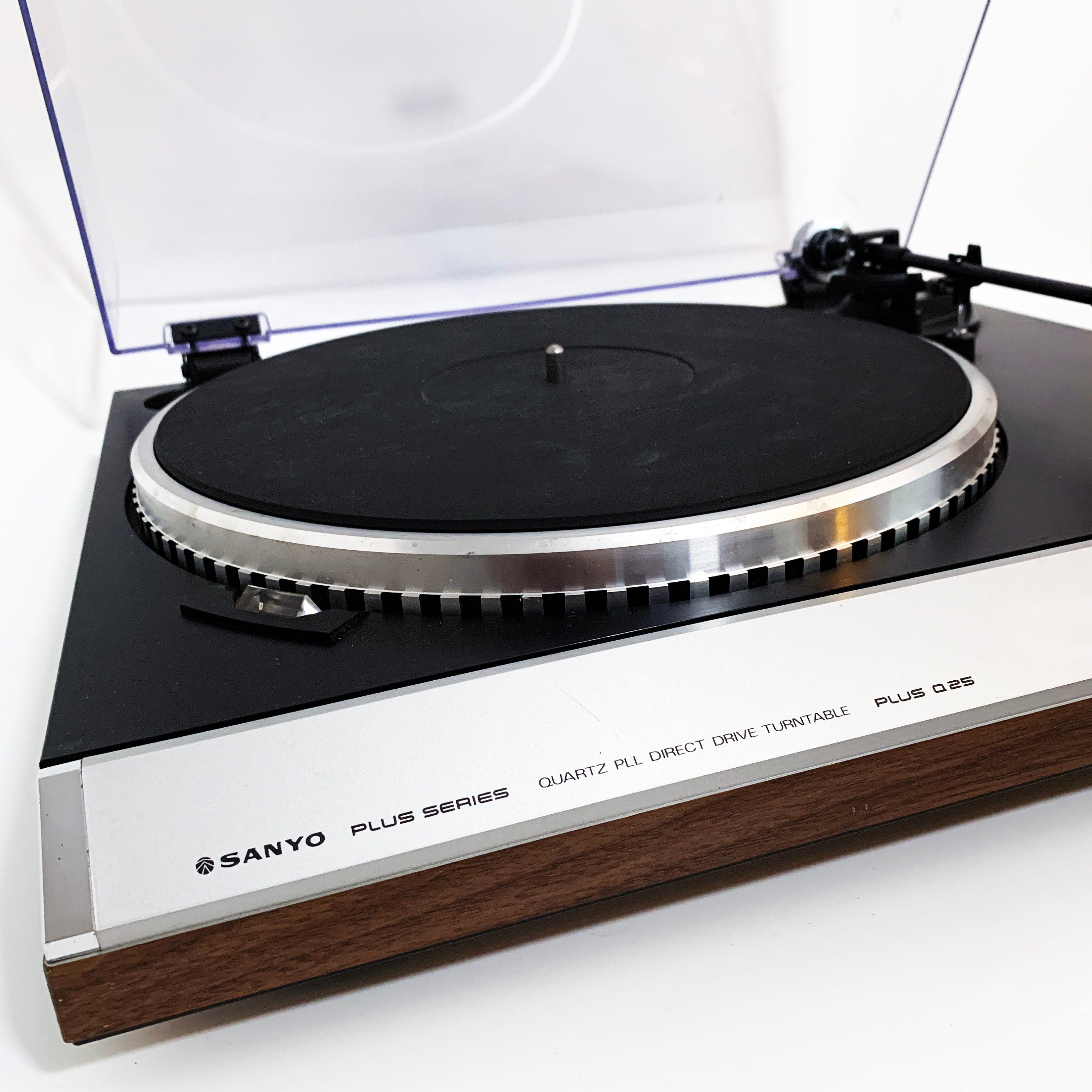 Platine Vinyle Sanyo Plus Series Q25, Lecteur Disque Vinyle, Fonctionnement Testé