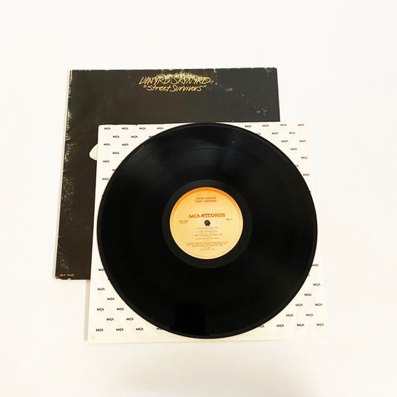 Vintage Lynyrd Skynyrd Street Survivors Rare Cover Photo LP Album