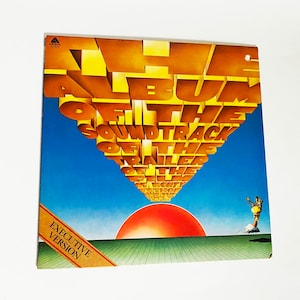 Vintage Monty Python The Album Of The Soundtrack Of The Trailer And The Holy Grail LP Record Vinyl Comedy 1976 70s