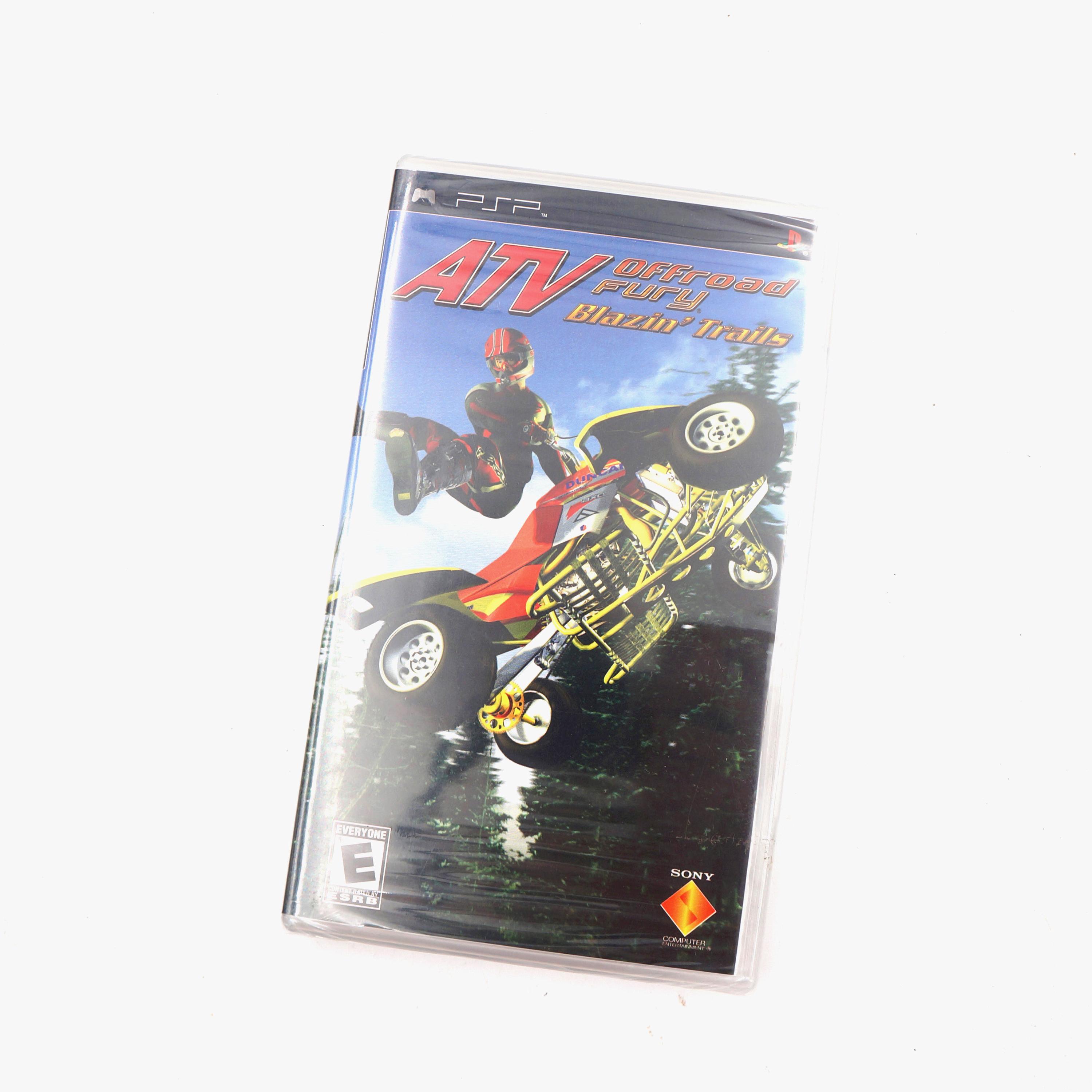 Vintage Sealed Sony PSP ATV Offroad Fury Blazin Trails Video Game